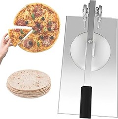 Instrucciones para usar una prensa profesional para pizza