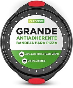 Comparativa: bandejas antiadherentes de acero vs silicona para pizza