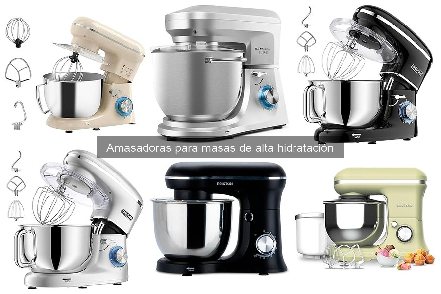 Accesorios Esenciales para Amasadoras de Alta Hidratación