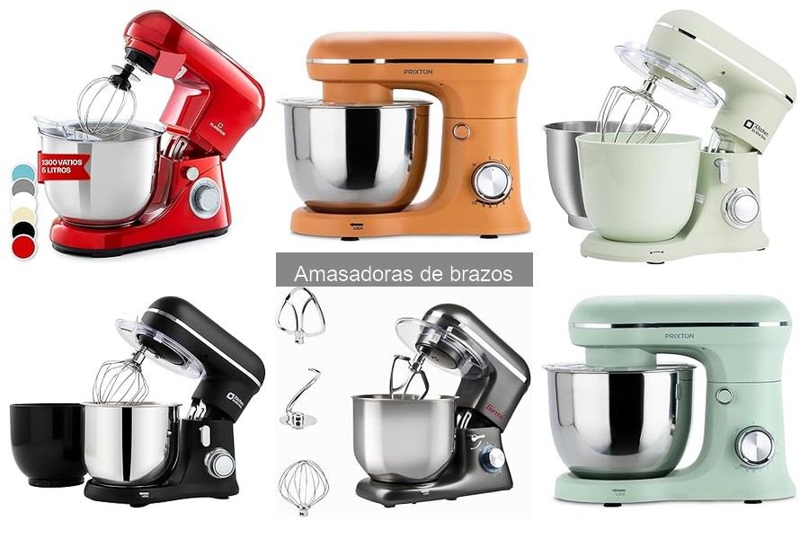Accesorios imprescindibles para amasadoras de brazos