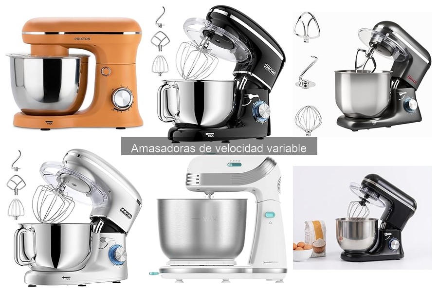 Accesorios imprescindibles para amasadoras de velocidad variable