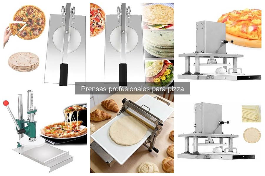 Accesorios imprescindibles para usar con prensas de pizza