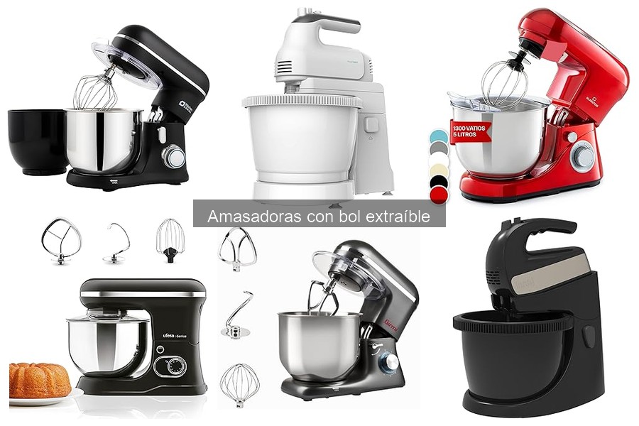 Alternativas a amasadoras con bol extraíble para pizza