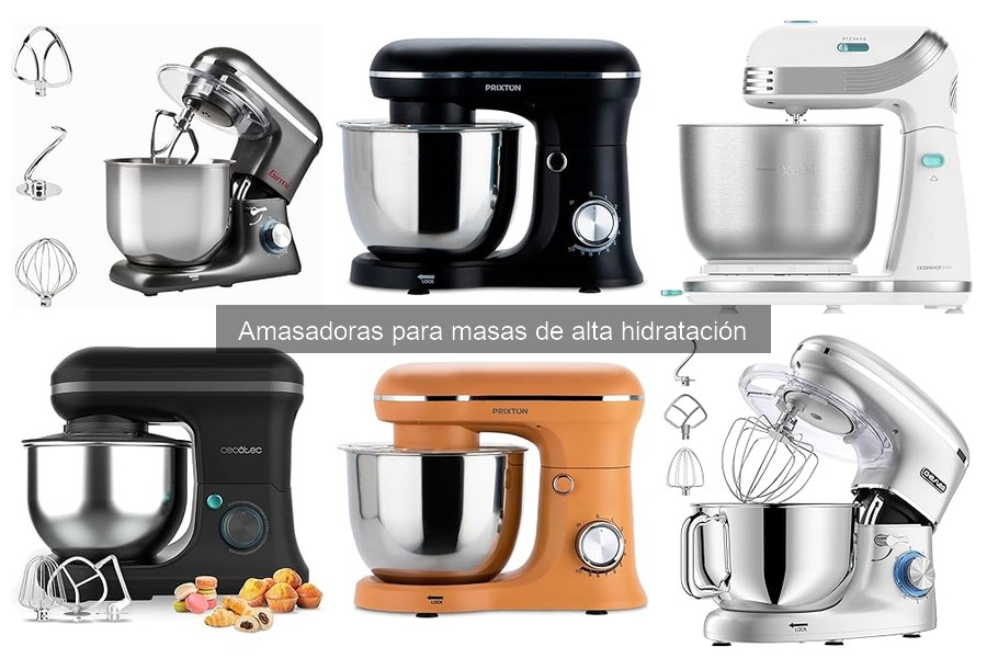 Alternativas a amasadoras para masas de alta hidratación