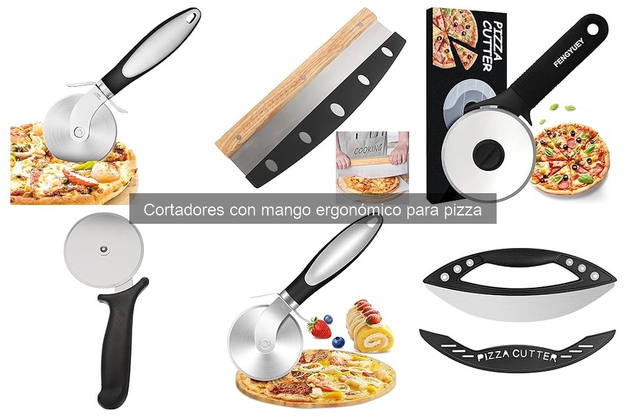 Alternativas a cortadores de pizza con mango ergonómico