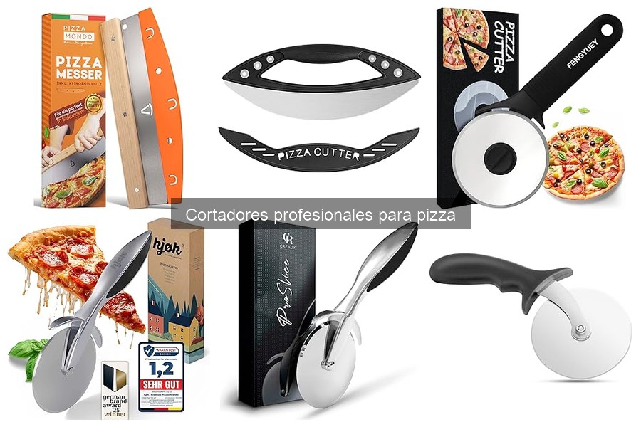 Alternativas a cortadores de pizza profesionales eficaces