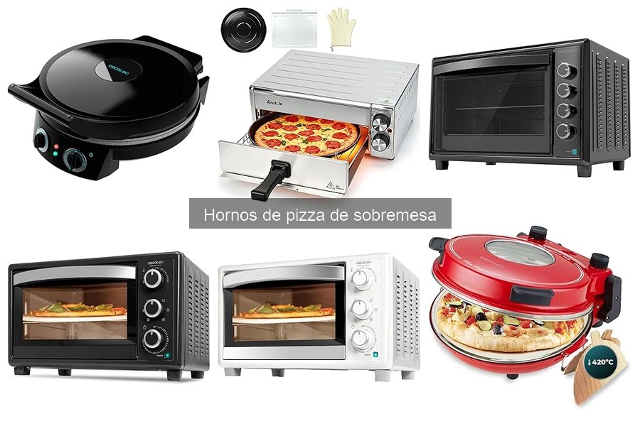 Alternativas a hornos de pizza de sobremesa: 3 opciones efectivas