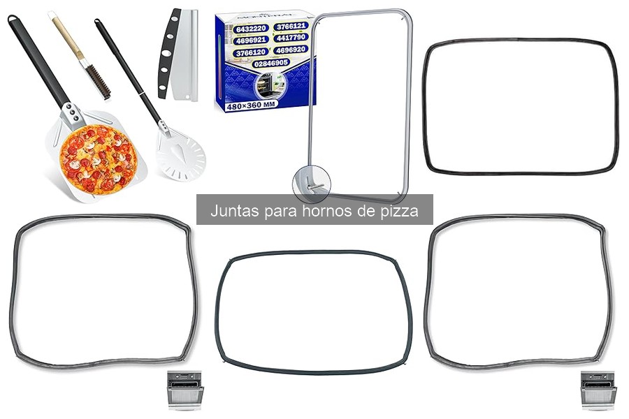 Alternativas a juntas convencionales para hornos de pizza