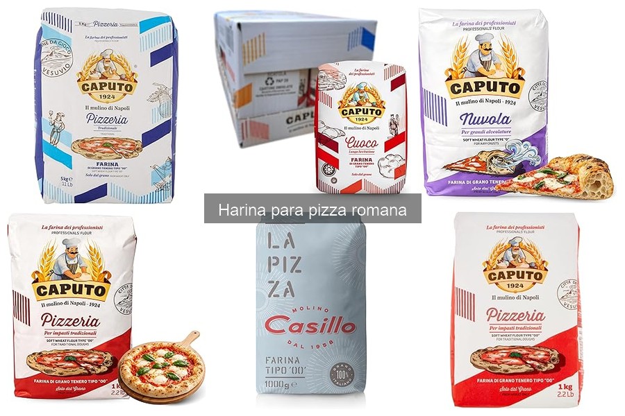 Alternativas a la harina para pizza romana: ¡Descubre opciones!