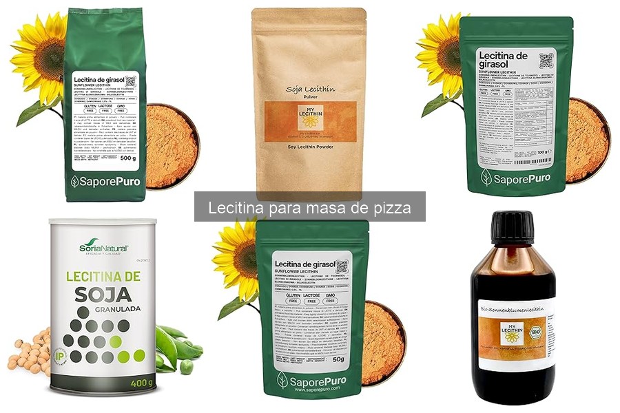 Alternativas a la Lecitina para Masa de Pizza: Opciones Saludables