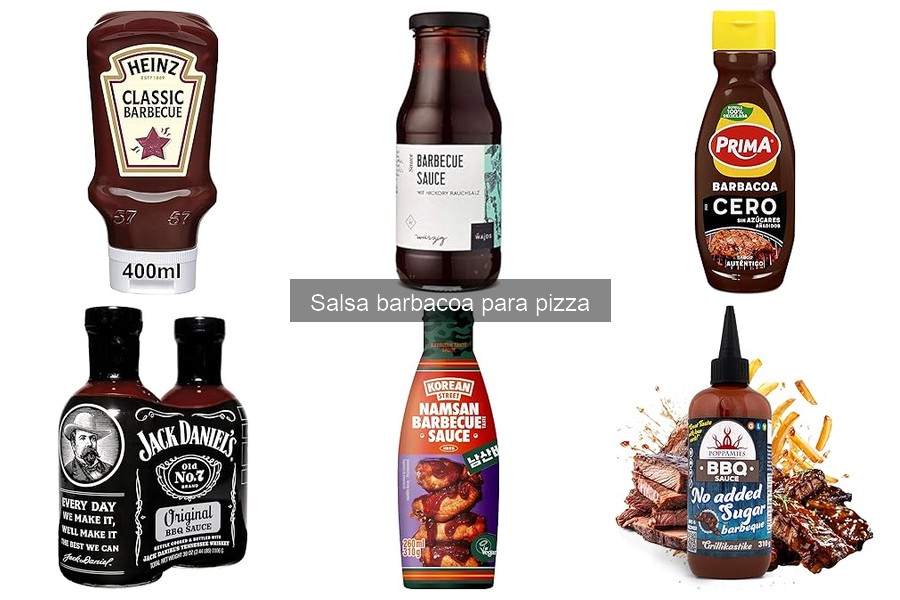 Alternativas a la salsa barbacoa para pizza: opciones ricas