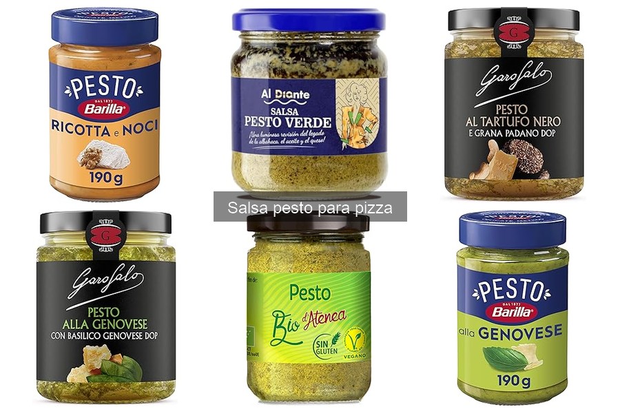 Alternativas a la Salsa Pesto para Pizza: Opciones Deliciosas