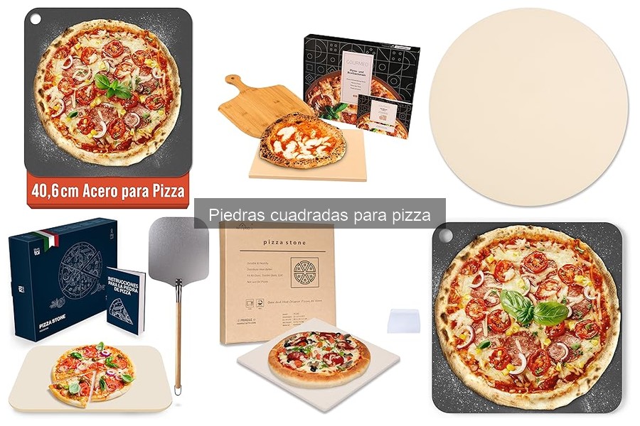 Alternativas a las Piedras Cuadradas para Pizza