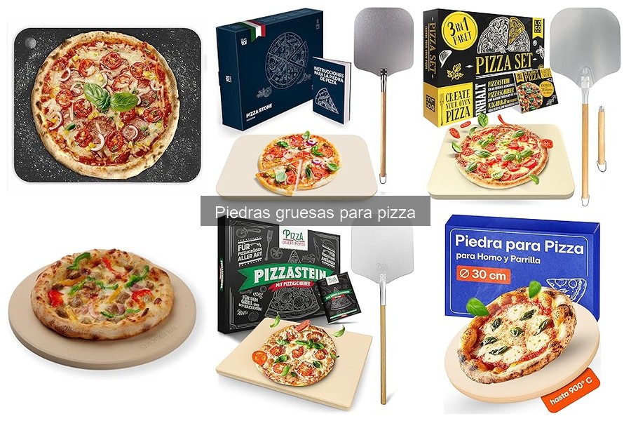 Alternativas a las piedras gruesas para pizza en casa
