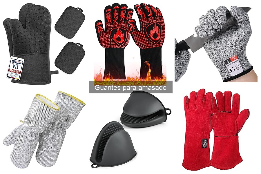 Alternativas a los guantes para amasado en casa