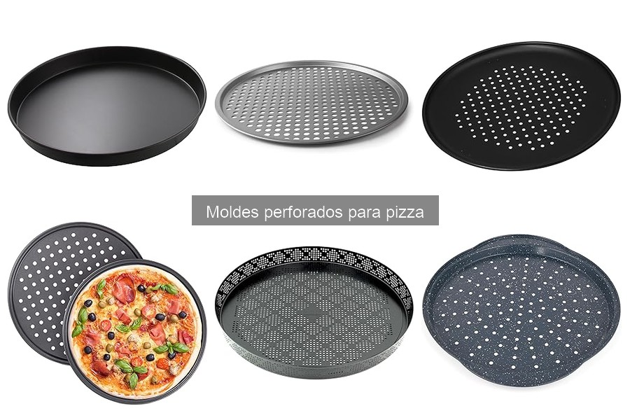 Alternativas a los moldes perforados para hacer pizza