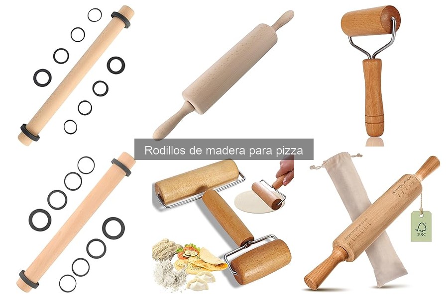 Alternativas a los rodillos de madera para pizza