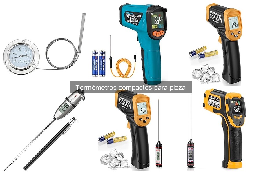Alternativas a los termómetros compactos para hacer pizza