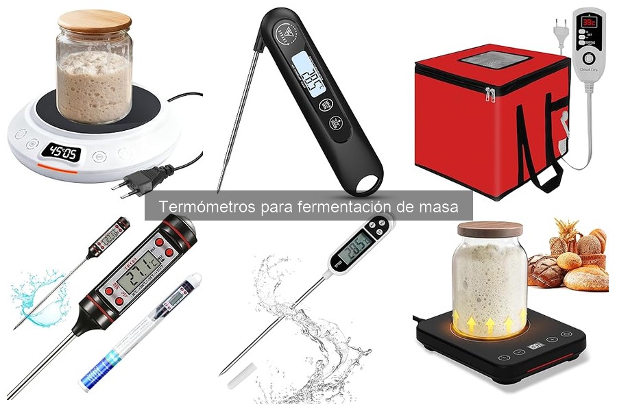 Alternativas a los Termómetros para Fermentación de Masa