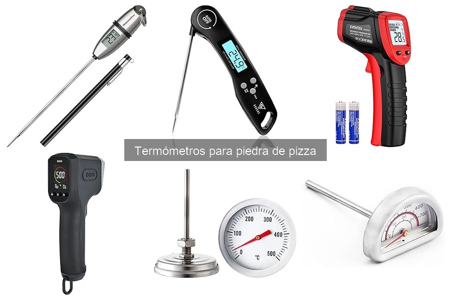 Alternativas a los termómetros para piedra de pizza
