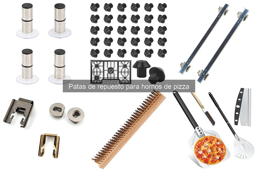 Alternativas a patas de repuesto para hornos de pizza