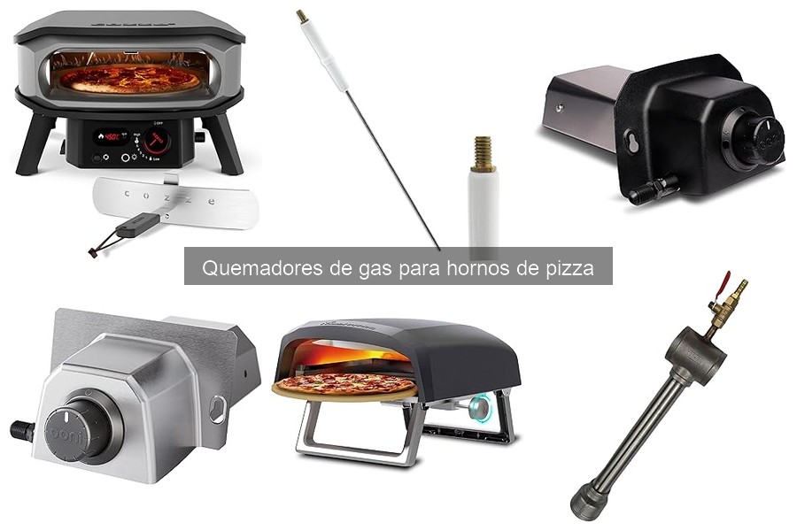 Alternativas a quemadores de gas para hornos de pizza