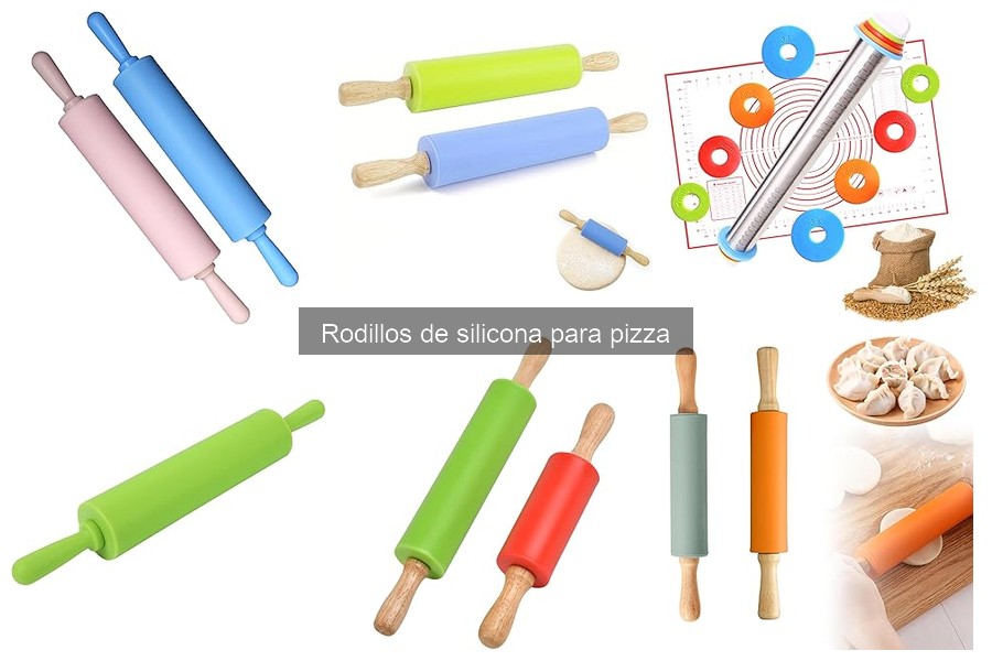 Alternativas a rodillos de silicona para hacer pizza