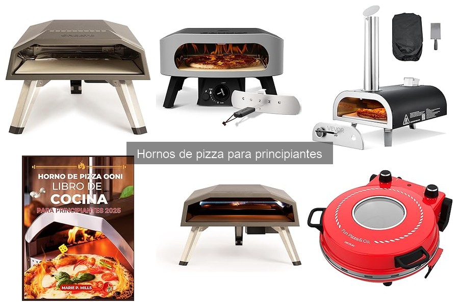 Alternativas al horno de pizza para principiantes en casa