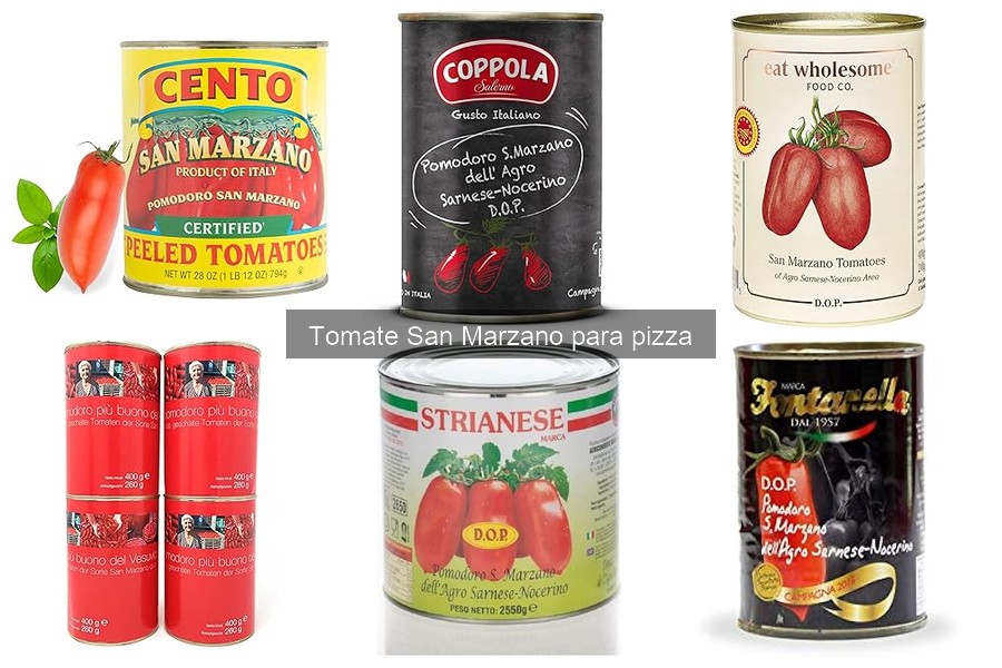 Alternativas al tomate San Marzano para hacer pizza