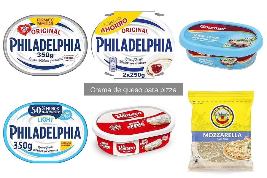 Alternativas veganas a la crema de queso para pizza