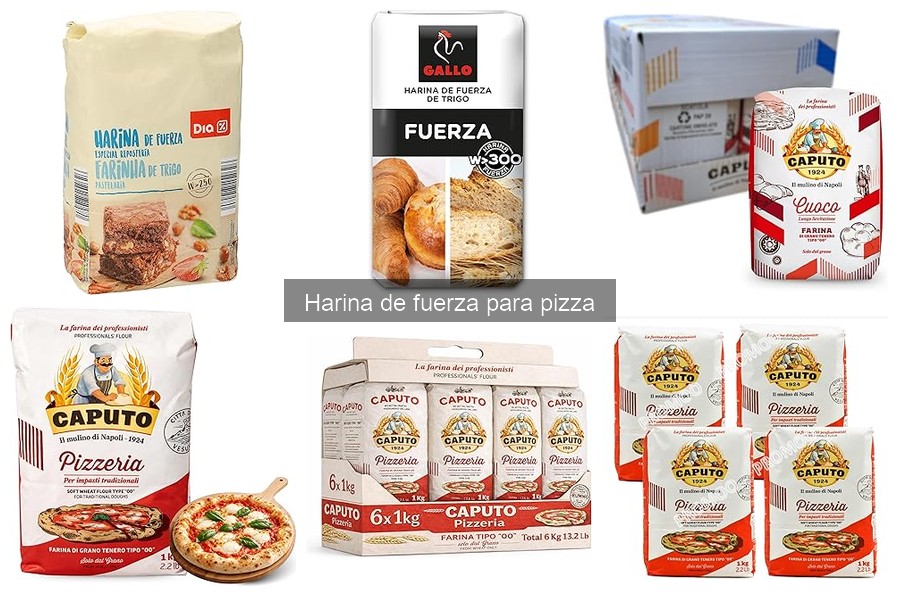Beneficios de la harina de fuerza para hacer pizza en casa
