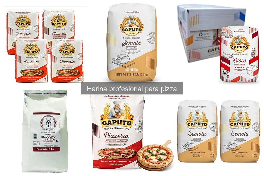 Beneficios de la harina profesional para pizza en casa