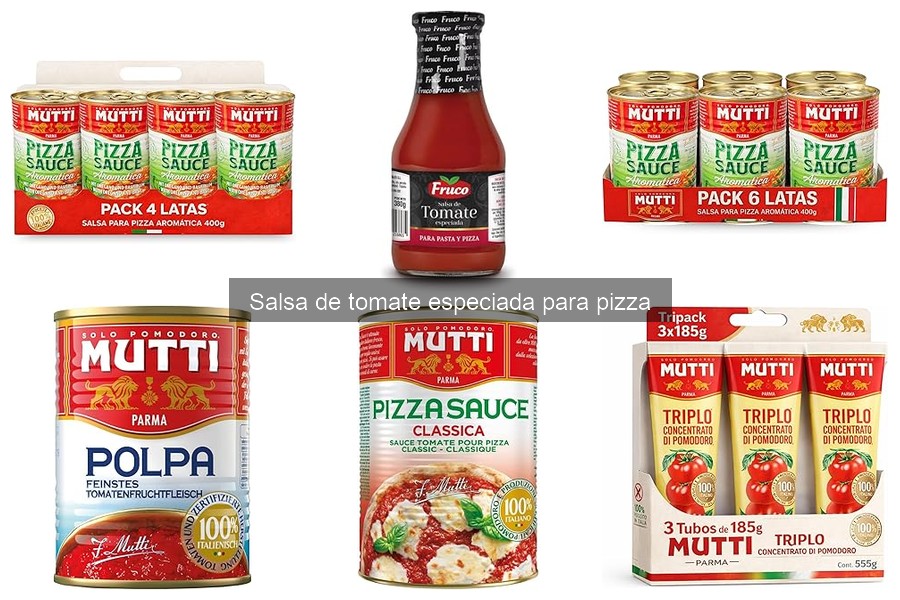 Beneficios de la Salsa de Tomate Especiada para Pizza
