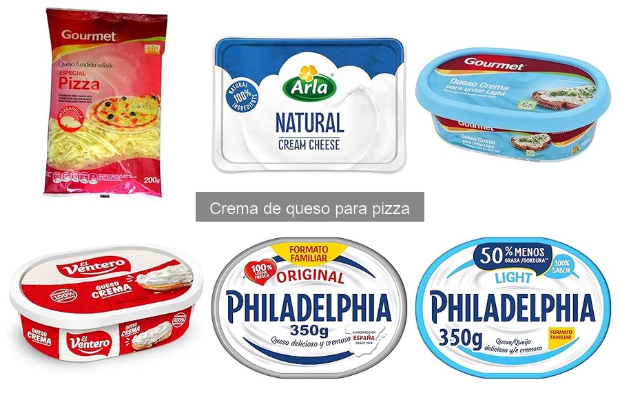 ** Beneficios de usar crema de queso en pizza | Sabor y nutrición