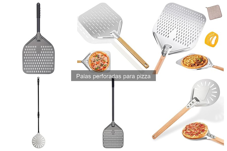 Beneficios de usar palas perforadas para pizza en casa
