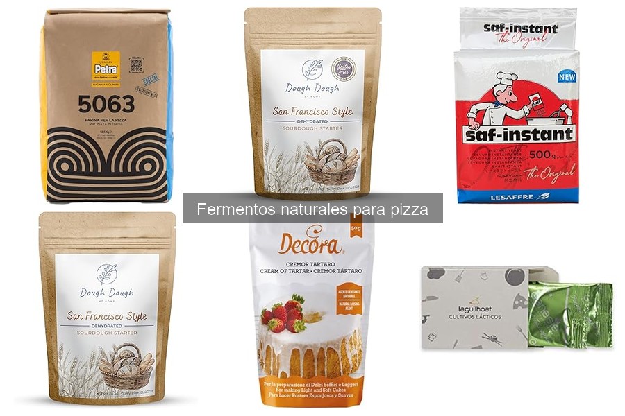 Cómo almacenar fermentos naturales para pizza correctamente