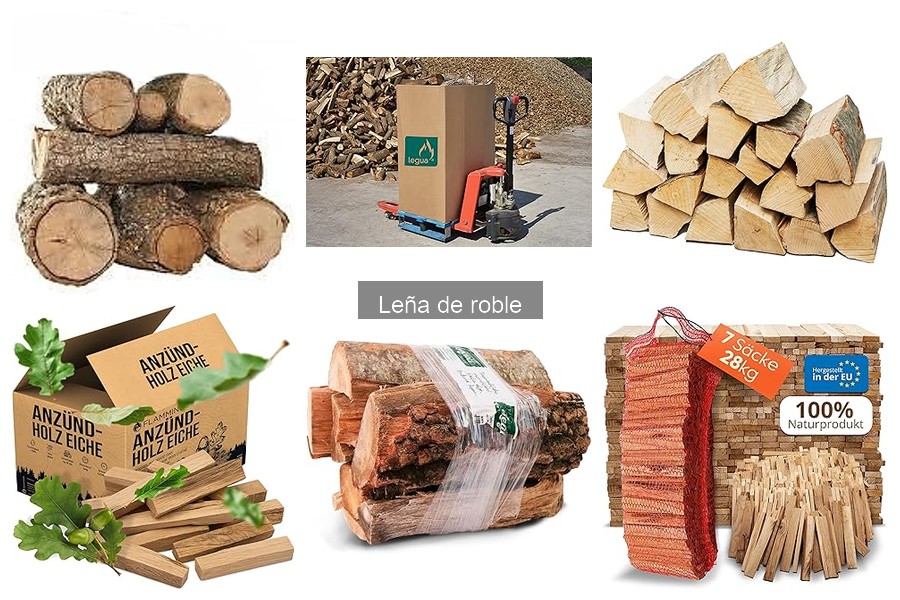 Cómo almacenar leña de roble adecuadamente