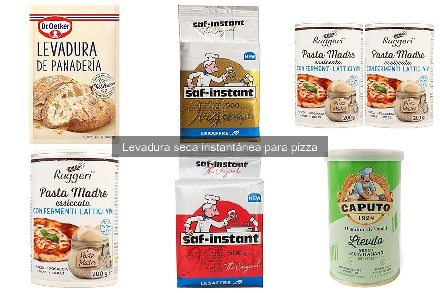 Cómo almacenar levadura seca instantánea para pizza
