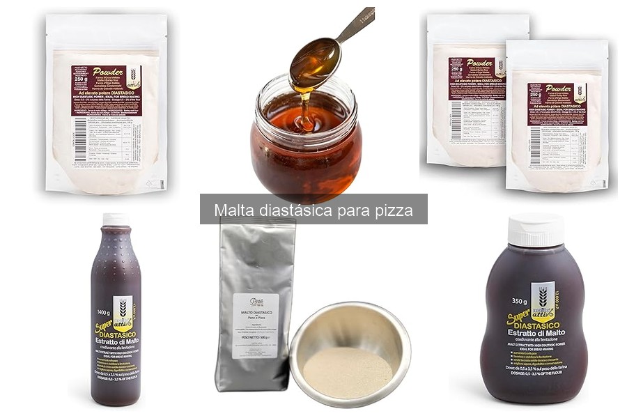 Cómo almacenar malta diastásica para pizza y mantener su frescura