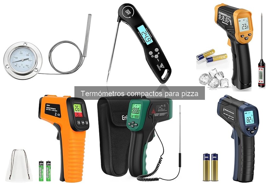 Cómo calibrar el termómetro compacto para pizza correctamente