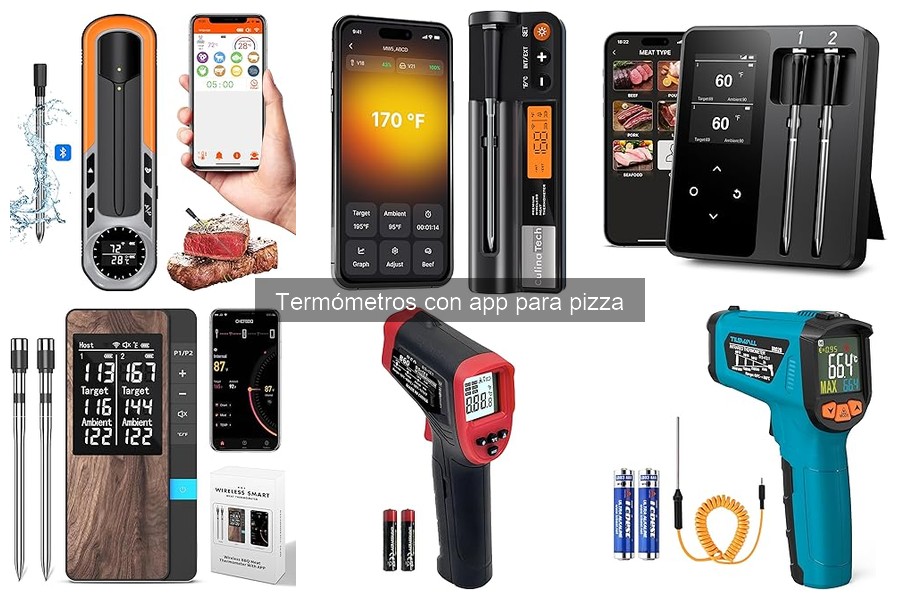 Cómo calibrar un termómetro con app para pizza correctamente