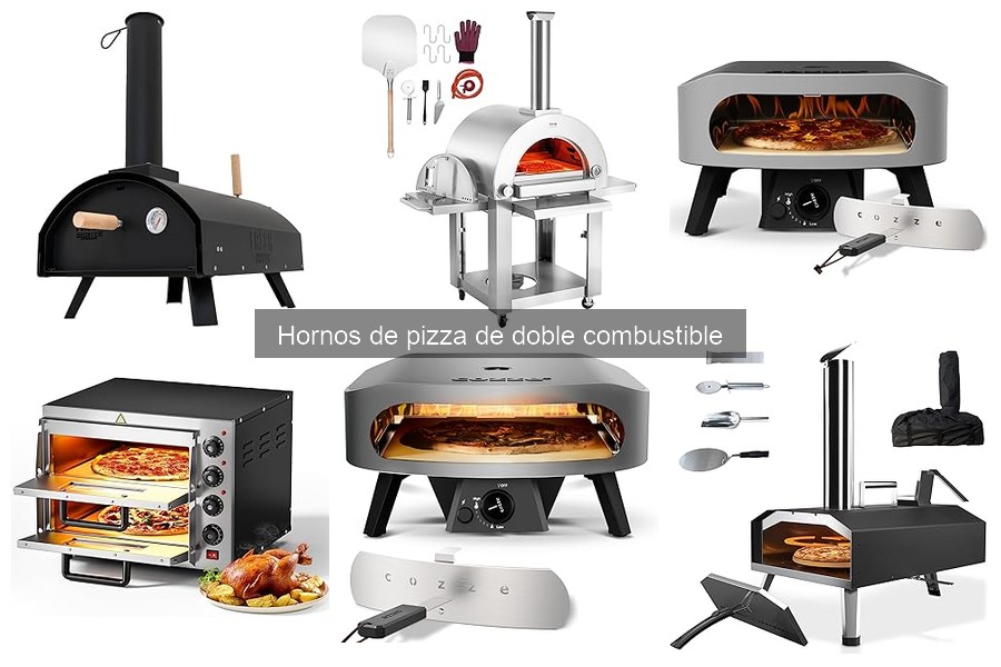 Cómo elegir el mejor horno de pizza de doble combustible