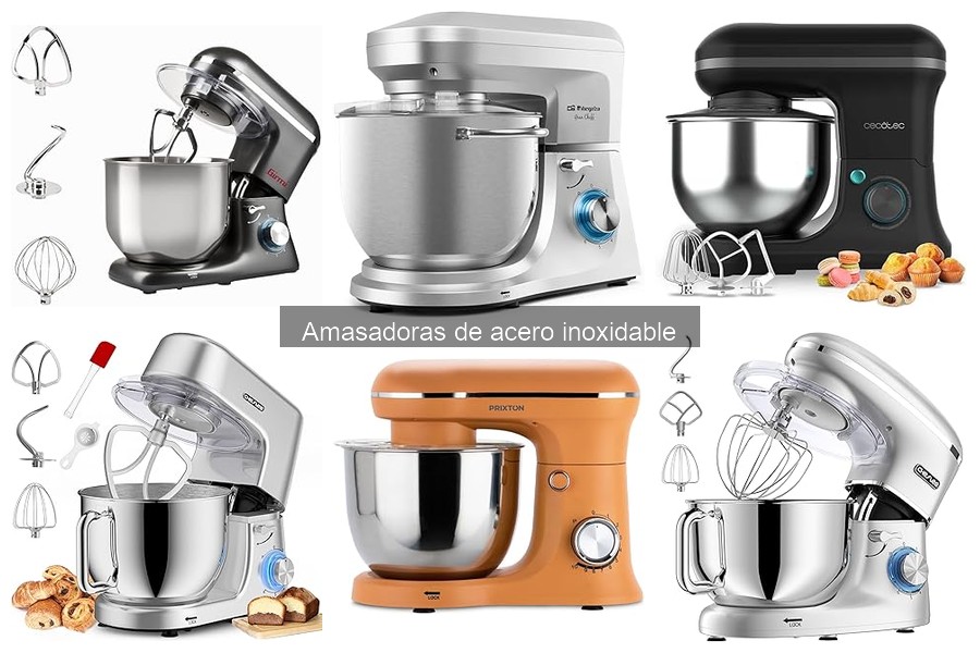 Cómo elegir la mejor amasadora de acero inoxidable
