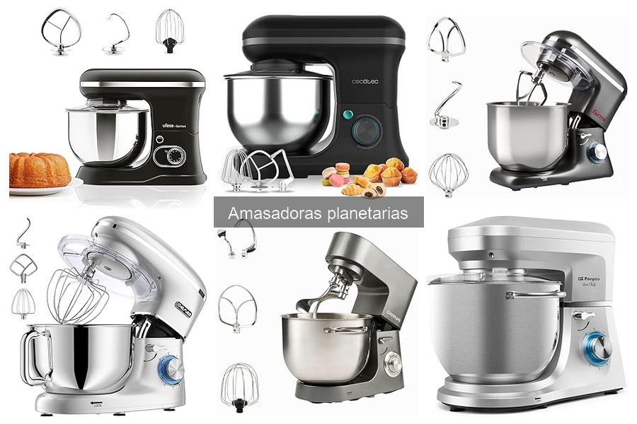 Cómo elegir la mejor amasadora planetaria para ti