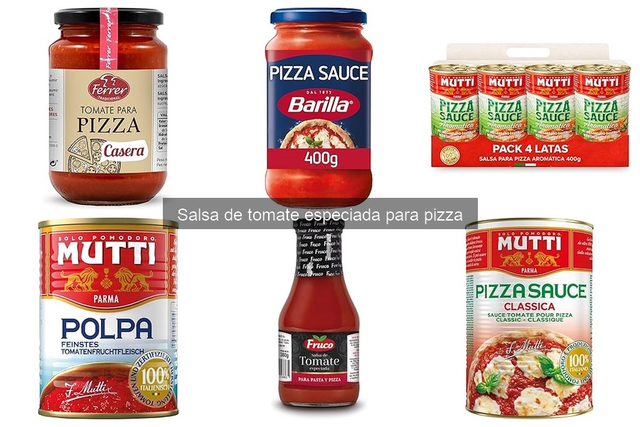 Cómo elegir la mejor salsa de tomate especiada para pizza