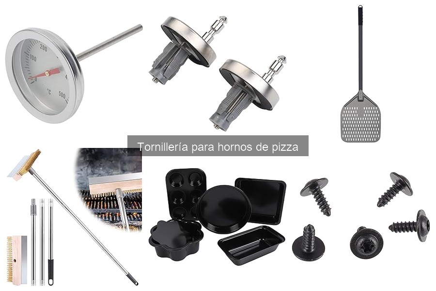 Cómo instalar la tornillería en hornos de pizza correctamente