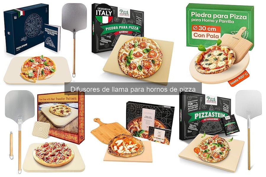 Cómo instalar un difusor de llama en horno de pizza