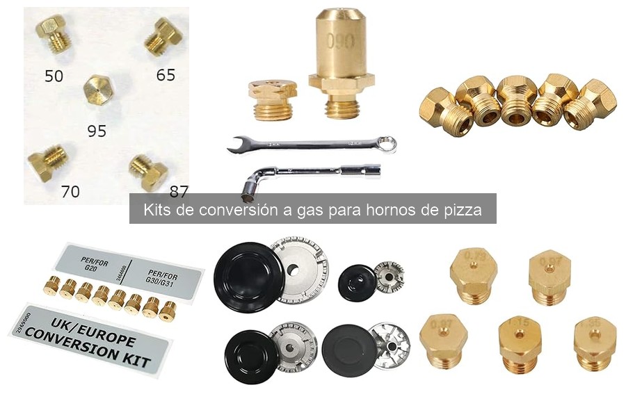 Cómo instalar un kit de conversión a gas en horno de pizza