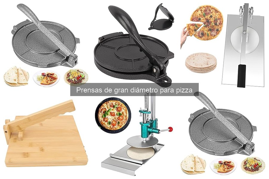 Cómo Limpiar y Mantener una Prensa de Pizza de Gran Diámetro