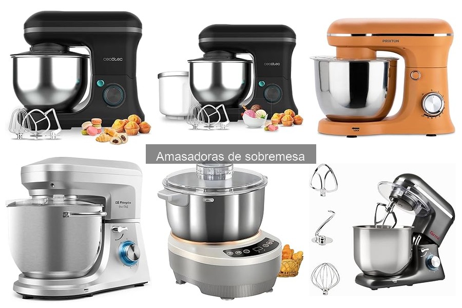 Cómo mantener tu amasadora de sobremesa en perfectas condiciones